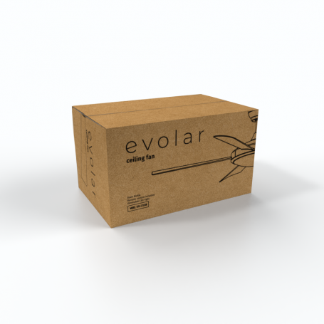 Evolar EVO-CF52SN - Plafondventilator - Stain Nickle